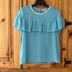 ***** 5 for $25 Juicy Couture Sheer Blinged Top